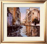 Venice Canal Art by Robert Schaar