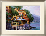 Portofino Villa Prints by Howard Behrens