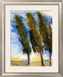 The Three Trees Poster por Lucie Vezina The Three Trees Poster por Lucie Vezina