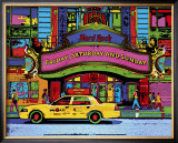 Hard Rock Cafe Broadway Art by Geraldine Potron