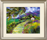 Caribbean Landscape II Prints by Joyce Shelton