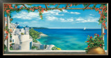 Village in Greece Prints by Robert Dominguez