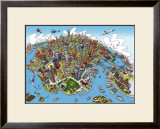 New York Posters by Hartwig Braun