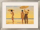Mad Dogs Poster by Jack Vettriano