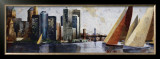 Arriving at Manhattan Prints by Marti Bofarull