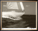 Gleam Racing I Limited Edition Framed Print by Cory Silken