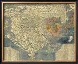 Nanzenbushu Bankoku Shoka No Zu, c.1710 Framed Giclee Print by Hotan 