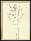 Danseuse Nue Poster by Auguste Rodin