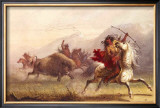 Bison Hunt Posters by Alfred Jacob Miller