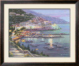 Amalfi Night Posters by S. Sam Park