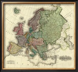 Europe, c.1823 Framed Giclee Print by Henry S. Tanner