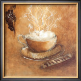Cafe Latte Posters by Viola Lee