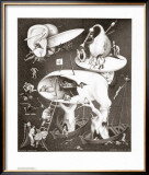 Hell Art by M. C. Escher