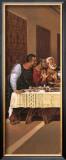 Black Last Supper Triptych Posters by Wolfgang Otto