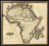 Africa, c.1823 Framed Giclee Print by Henry S. Tanner