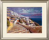 Santorini - Aegean Prints by Kerry Hallam