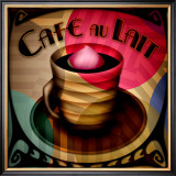 Cafe au Lait Framed Giclee Print
