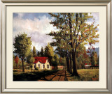 House on the Rural Road Posters by Pieter Molenaar