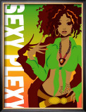 Sexy Girl in Reggae Party Prints by Noriko Sakura