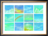 Paradise Sky Framed Giclee Print by Miyuki Hasekura