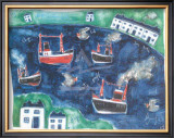 Puffing Along Prints by L. Fox