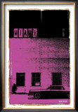 Miami, Vice City in Purple Prints by Pascal Normand