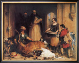 Scene at Bolton Abbey Framed Giclee Print by Edwin Landseer