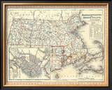 Massachusetts, Rhode Island, c.1846 Framed Giclee Print by Henry S. Tanner