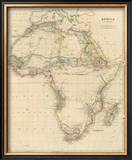 Africa, c.1834 Framed Giclee Print by John Arrowsmith