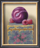 Folk Box, Plum Prints by W. Charles Nowell