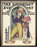 Easter Bouquet, c.1935 Framed Giclee Print by Joseph Christian Leyendecker