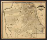 San Francisco, California, c.1873 Framed Giclee Print by Henry G. Langley