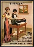 Simplex Ironer, 1915 Prints by D. Dettelbach