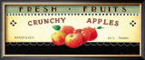 Fresh Fruits: Crunchy Apples Pôsters por Ria van de Velden