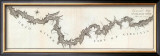 General Map of the River Ohio, Plate 2, c.1796 Framed Giclee Print by George Henri Victor Collot