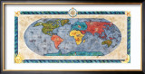 The Continents Posters by Lila Rose Kennedy