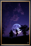 Twilight Moon Rising Print by Joseph Corsentino