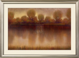 Marsh of the Warm Sunset Posters by Albert Williams