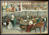A Cigarette Factory Art by J. Durkin