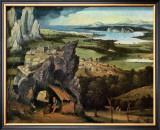 Saint Jerome on the Road Prints by Joachim Patinir