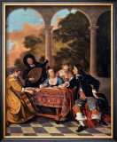 Compagnie Faisant de la Musique Prints by Jacob van Loo