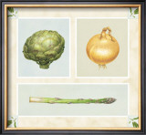 Antique Vegetables Art by Alex Bloch