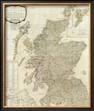 Composite: Scotland or North Britain, c.1790 Framed Giclee Print by Robert Campbell