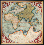 Terra Major II Posters by Gerardus Mercator
