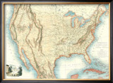 Etats-Unis Print by H. Nyon