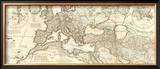 Theatrum Historicum, c.1705 Framed Giclee Print by Guillaume De Lisle