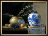 Blue China Vase Prints by Joan Potter