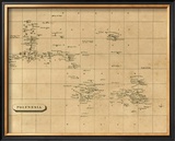 Polynesia, c.1812 Framed Giclee Print by Aaron Arrowsmith