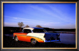 1956 Chevy Bel Air Framed Giclee Print by Jerry Koontz