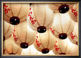 Japanese Lanterns Framed Giclee Print by Stephen Lebovits